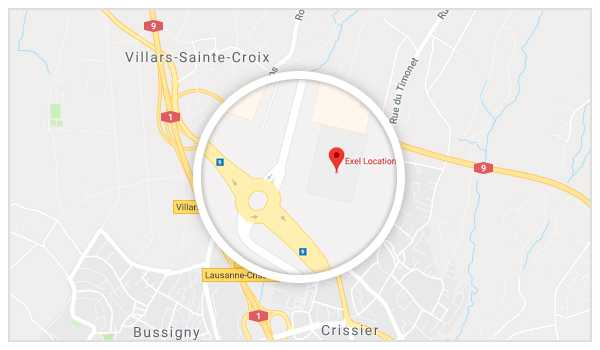 Exel Location adresse